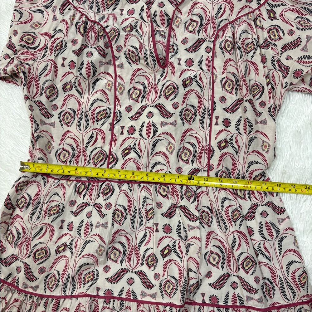Magali pascal Boho Chic Patterned Mini Dress - image 10